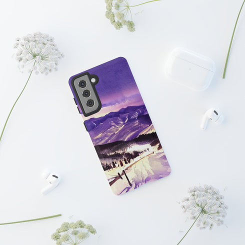 Vail Colorado at Christmas - Impact Resistant Phone Case